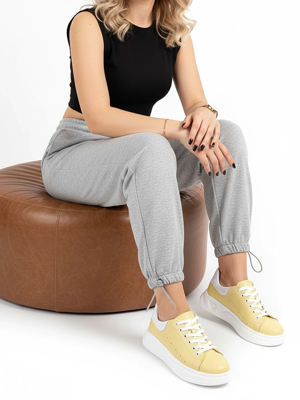 Кроссовки женские натуральная кожа