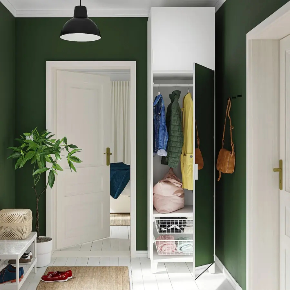 Шкаф - PLATSA/FONNES/STRAUMEN IKEA/ПЛАТСА/ФОННЕС/СТРАУМЕН ИКЕА, 57х60х251 см, белый