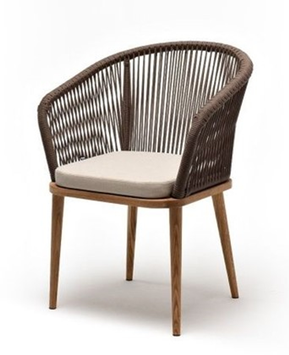 Стул плетеный Марсель MAR-CH-T001 brown(beige)