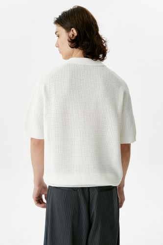 Молочная футболка-поло Laine