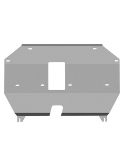 Защита картера и коробки передач (с креп.) для LiXiang L7 L9 (2024-н.в.) 1.5 гибрид AT 4WD (алюминий, 3 мм)  NLZ.28.01.030A