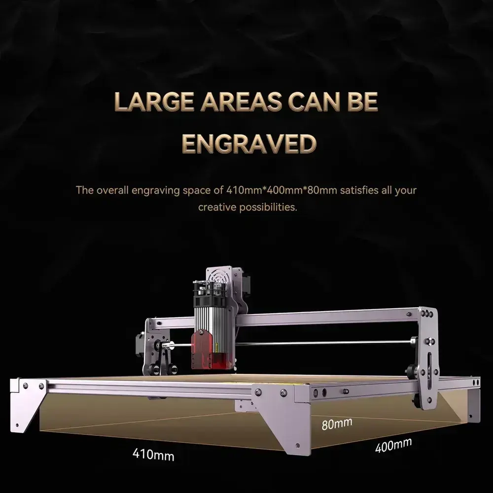 ATOMSTACK A5 Pro 40W режущий станок для металла и дерева, кожи, стекла, DIY станок с ЧПУ