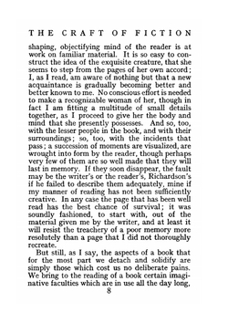 The Craft of Fiction | Percy Lubbock