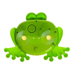 5799704 Генератор мыльных пузырей и пены «Лягушка» на присосках, 20,5 × 7 × 20 см