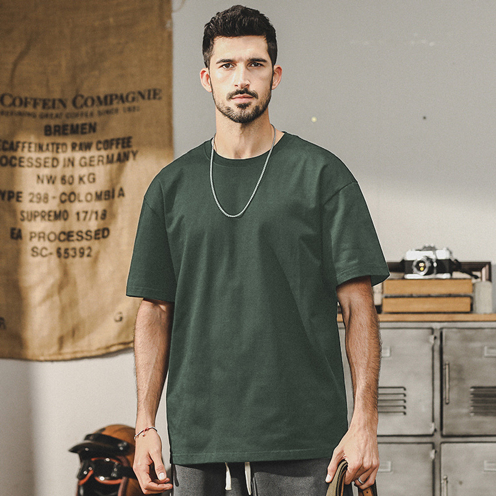 Футболка мужская короткий рукав ,круглый ворот,гладкий хлопок 250 г .