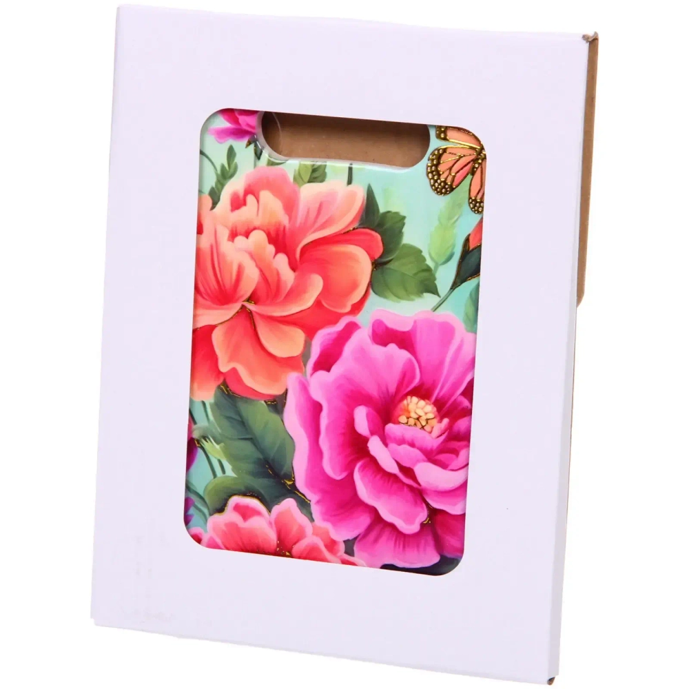 Подставка керамическая 15*20 см «Доска» Пионы