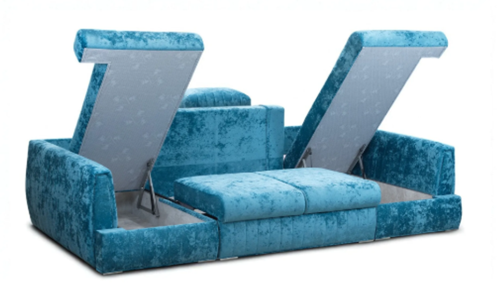 Диван Эшли П образный