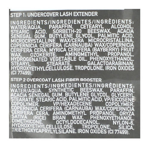 Palladio, Double Agent Mascara, черная как смоль, 5,5 мл (0,19 жидк. унц.)