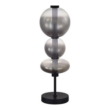 Настольная лампа LED 18W 3000K SL6119.404.18 чёрный/дымчатый Perlina ST-Luce