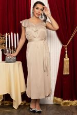 Платье Хелена (нежно-бежевое) П14691-4М LT Collection