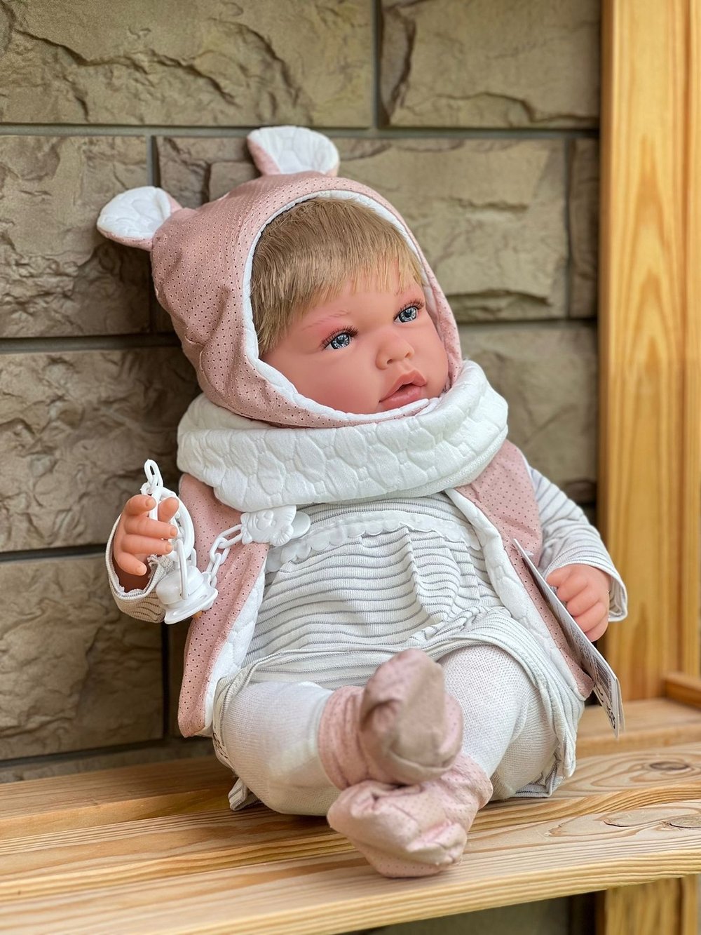 Кукла Marina and Pau 45cм ANE мягконабивная в пакете (1255K)