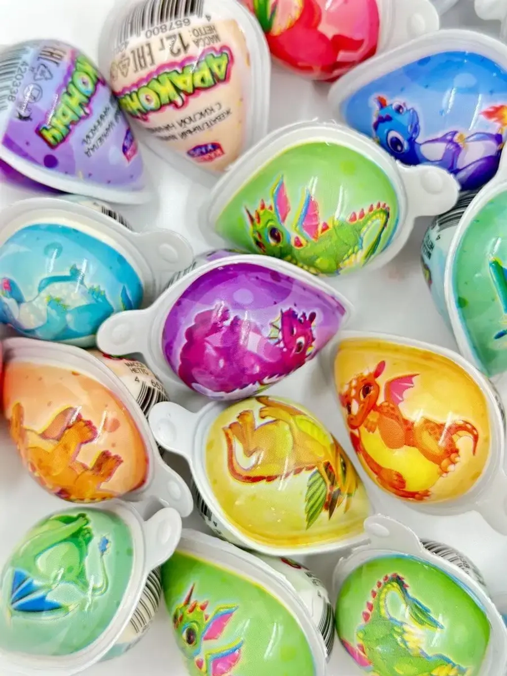 Жевательный мармелад драконыч с кислой начинкой