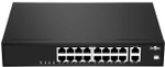 ST-NS216MB-GD PoE коммутатор 16 PoE портов и 2 Uplink порта