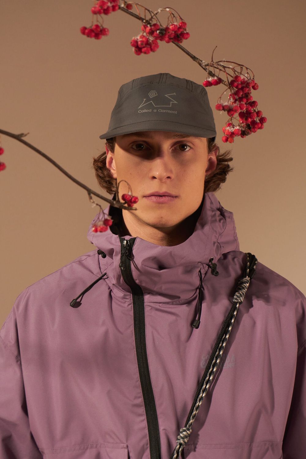 Кепка Called a Garment Hikercore Nylon серая