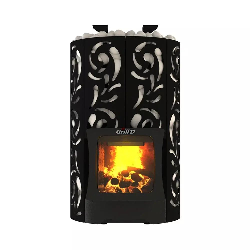 Дровяная банная печь Grill'D Violet 400 Short Max