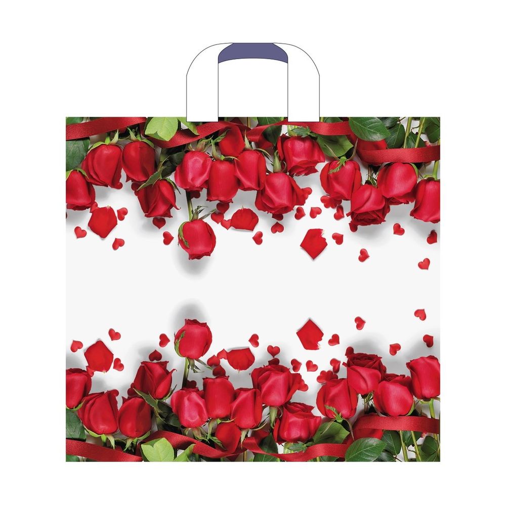 Пакет полиэтиленовый с петлевой ручкой Миленд, 38х34 см, "Гран При"