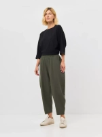 Штаны бананы оверсайз широкие хаки