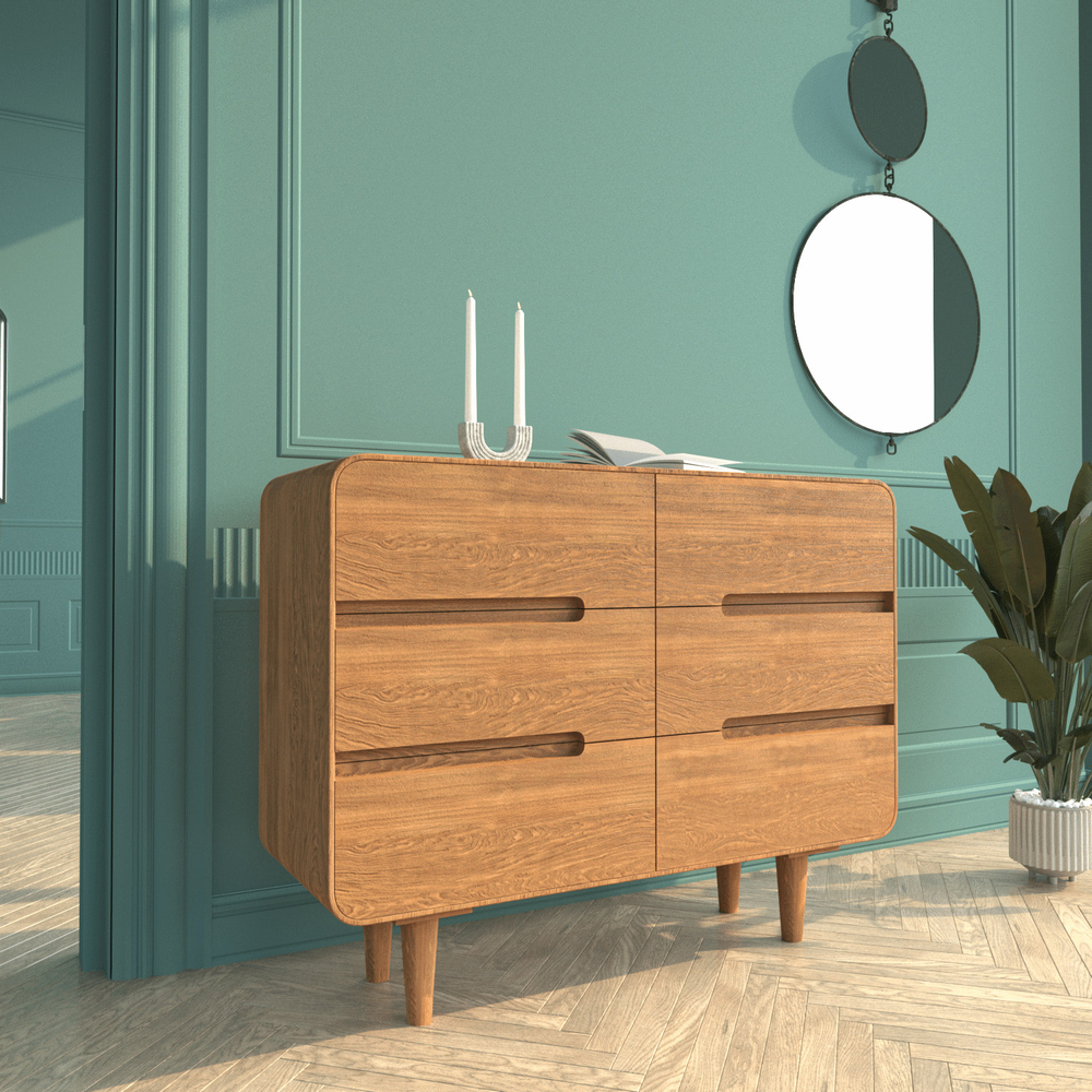 Комод из массива дуба Amandi-4