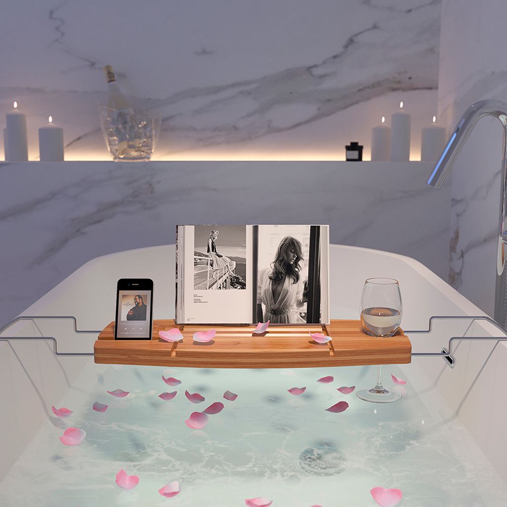 Полка для ванной kine, бамбук