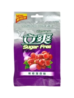 Освежающие конфеты без сахара 6 вкусов - 12 штук