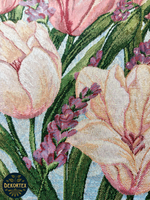 Декоративный гобеленовый чехол Тюльпаны ЮП 47х47