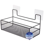 Полка металлическая универсальная «ФАРГО», цвет черный, 26*13.5*13.5см (лейбл)