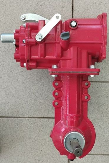 Коробка передач для мотоблока BR-105PRO NEW с фланцем вместе с редуктором (3 вперед)