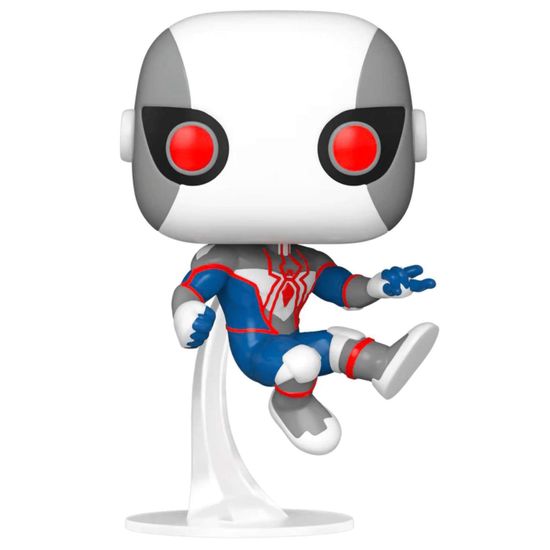 Фигурка Funko POP! Bobble Marvel Spider-Man (Bug-Eyes Armor) WinterCon22 (Exc) (1067) 65365 / Фигурка Фанко ПОП! по мотивам вселенной "Marvel", Человек-паук