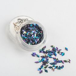 1279 Чешуя дракона 3D ромбики 4 мм