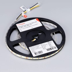 Светодиодная лента RT-A120-8mm 12V White-MIX (9.6 W/m, IP20, 2835, 5m) (Arlight, Изменяемая ЦТ) 013126(2)