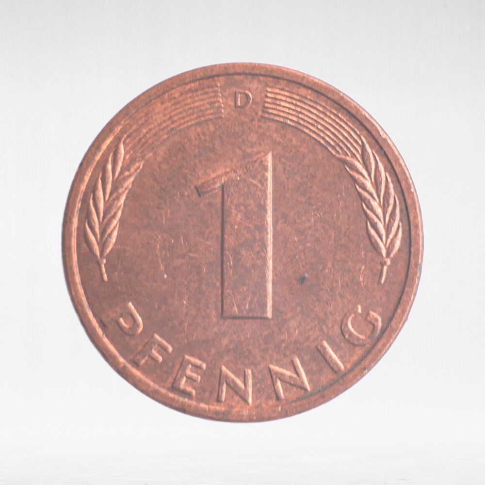 Germany, 1 Pfennig, 1995, (Munich Mint - "D"), VF