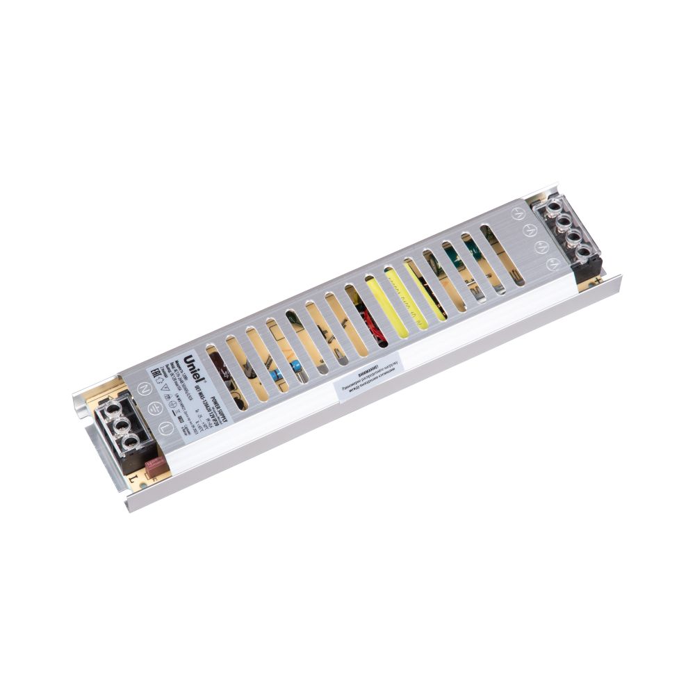 UET-WAS-120A20 12V IP20 Блок питания ультратонкий, 120Вт. Металлический корпус. TM Uniel