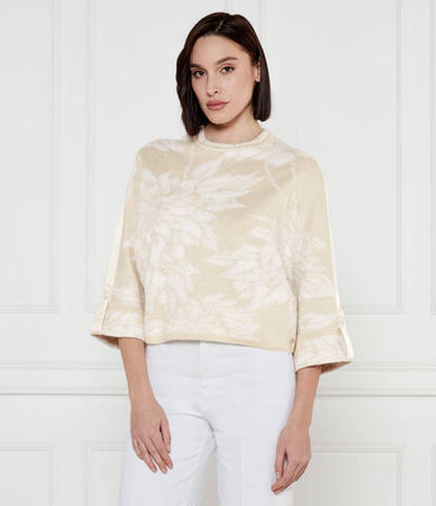 Шерстяной свитер Marc Cain - бежевый(YC 41.19 M19)