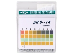 Лакмусовая бумага (pH тест) 100 полосок, от 0 до 14 pH - 3 шт.