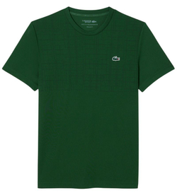 Мужская теннисная футболка Lacoste Tennis x Novak Djokovic - pine green