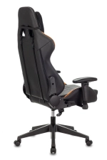Кресло игровое Zombie VIKING 5 AERO черный/оранжевый эко.кожа с подголов. крестов. пластик