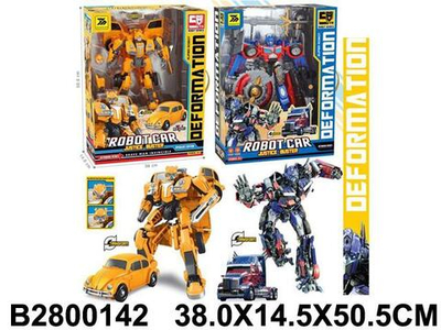 Трансформер-робот, коробка YND666-75