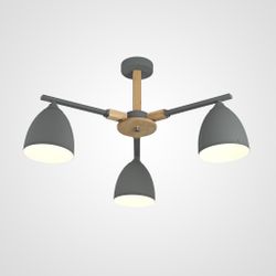 Потолочная Люстра Noa 3 Gray By Imperiumloft