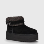 Ugg Ultra Mini Belted Roller Platform - Black
