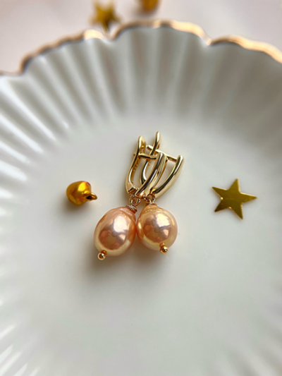 Серьги Дарина с жемчугом