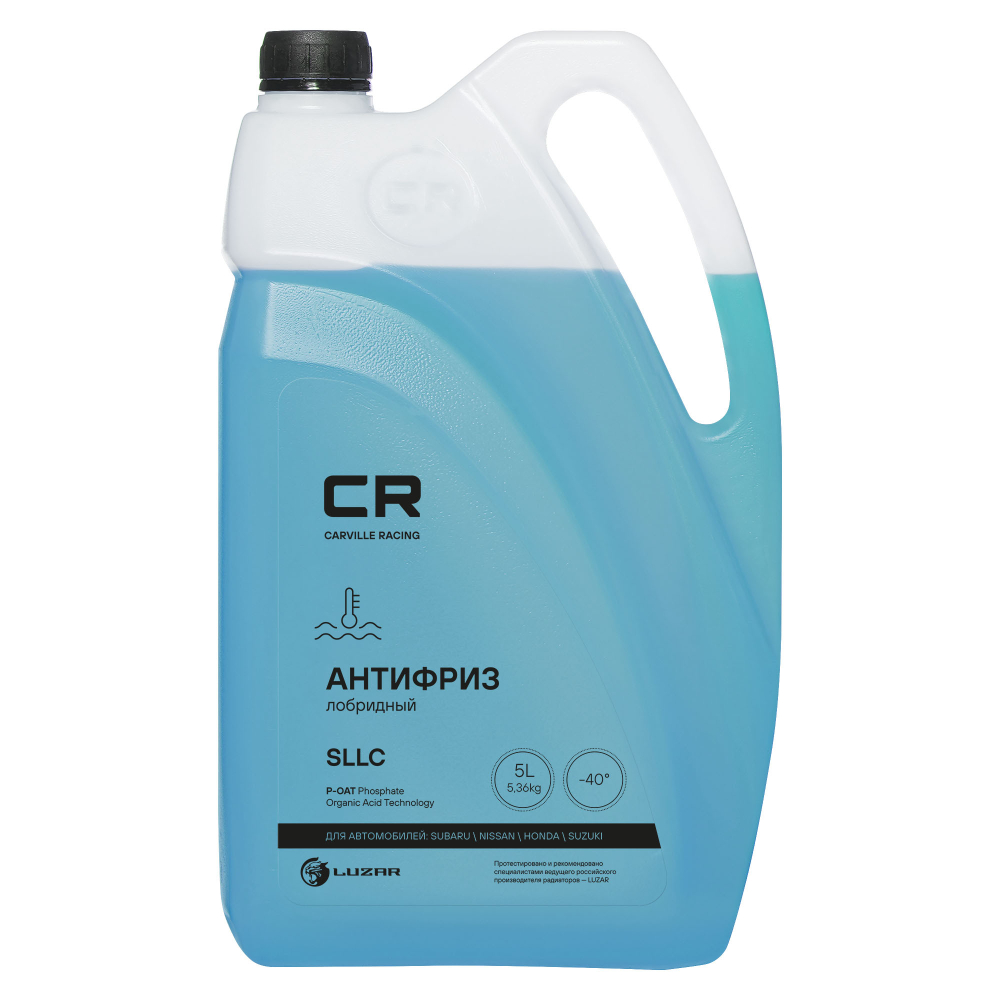 Антифриз CR P-OAT, Super Coolant L250 Type 2, -40°С готовый 5 л