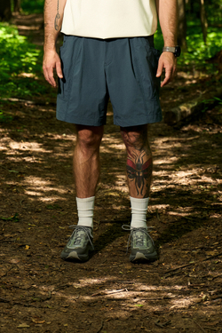 Шорты Blue Monte Multi-Pocket Greek Shorts "Ji Luo Qing"