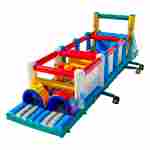 Коммерческая надувная полоса препятствий «Спорт-Актив», 12×3×4 м