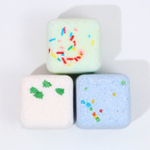 Набор из 3 бурлящих кубиков для ванны «Яркого года!»