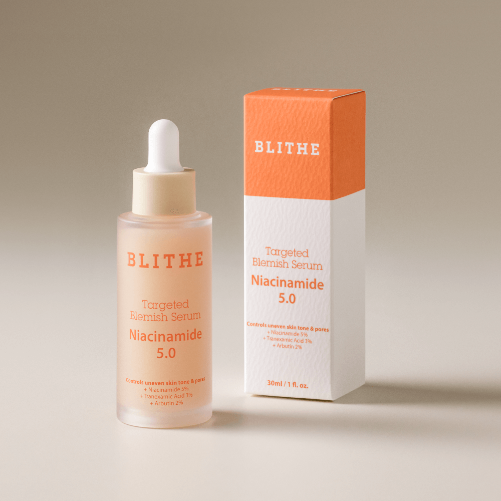 BLITHE Корректирующая сыворотка для лица с ниацинамидом Targeted Blemish Serum Niacinamide 5.0 30 мл