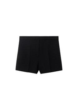 Прямые шорты с посадкой на талии