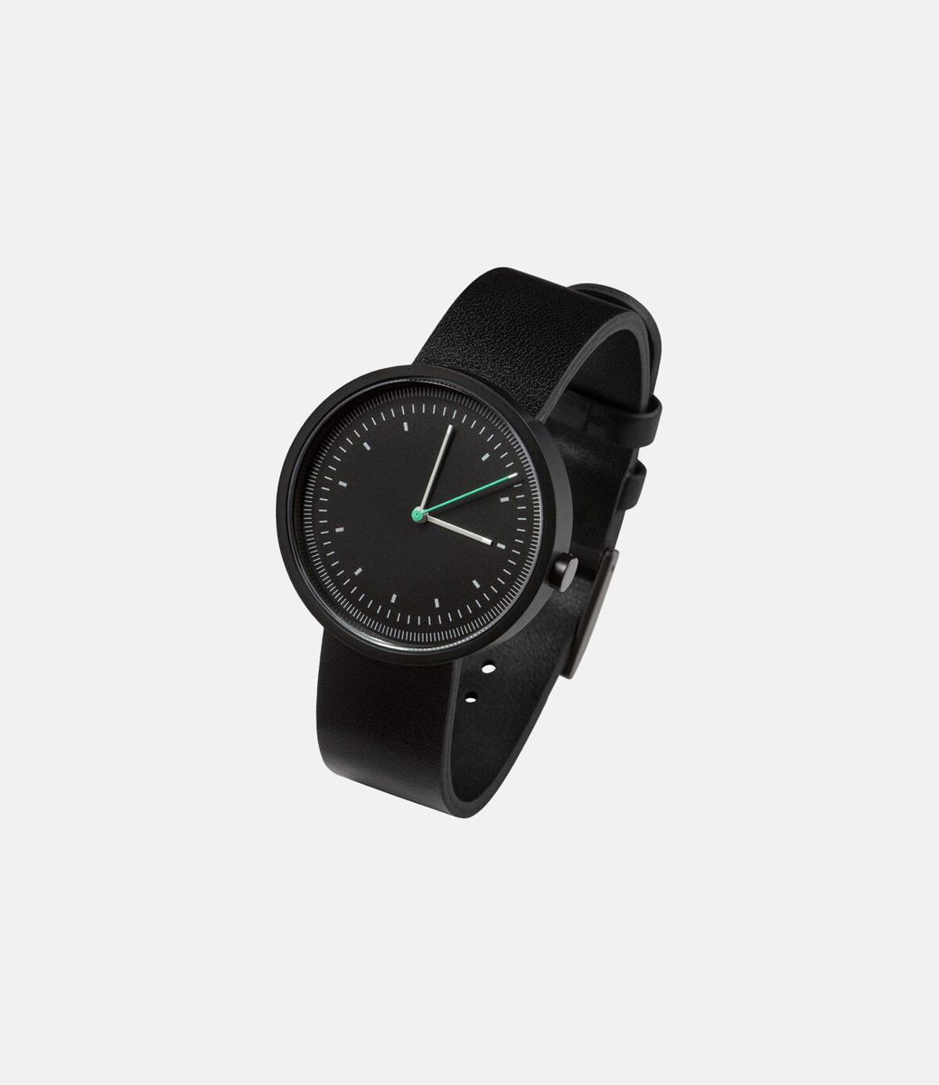 Aark Interval Black — кварцевые часы (38 мм)