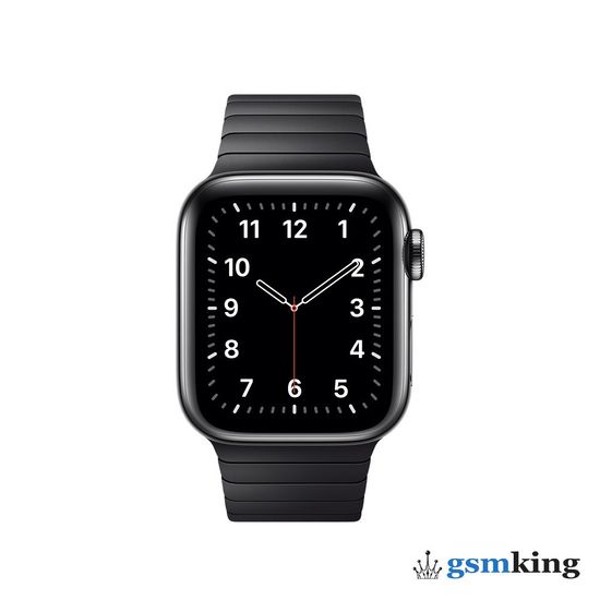 Apple Stainless Link Bracelet for Apple Watch 38|40|41mm (съемные звенья) Space Black (Чёрный)