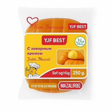 Булочки YJF BEST с заварным кремом