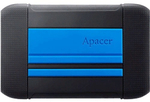 ВНЕШНИЙ ЖЕСТКИЙ ДИСК, APACER, AC633, AP1TBAC633U-1, 1TB, 2.5", USB 3.1, СИНИЙ